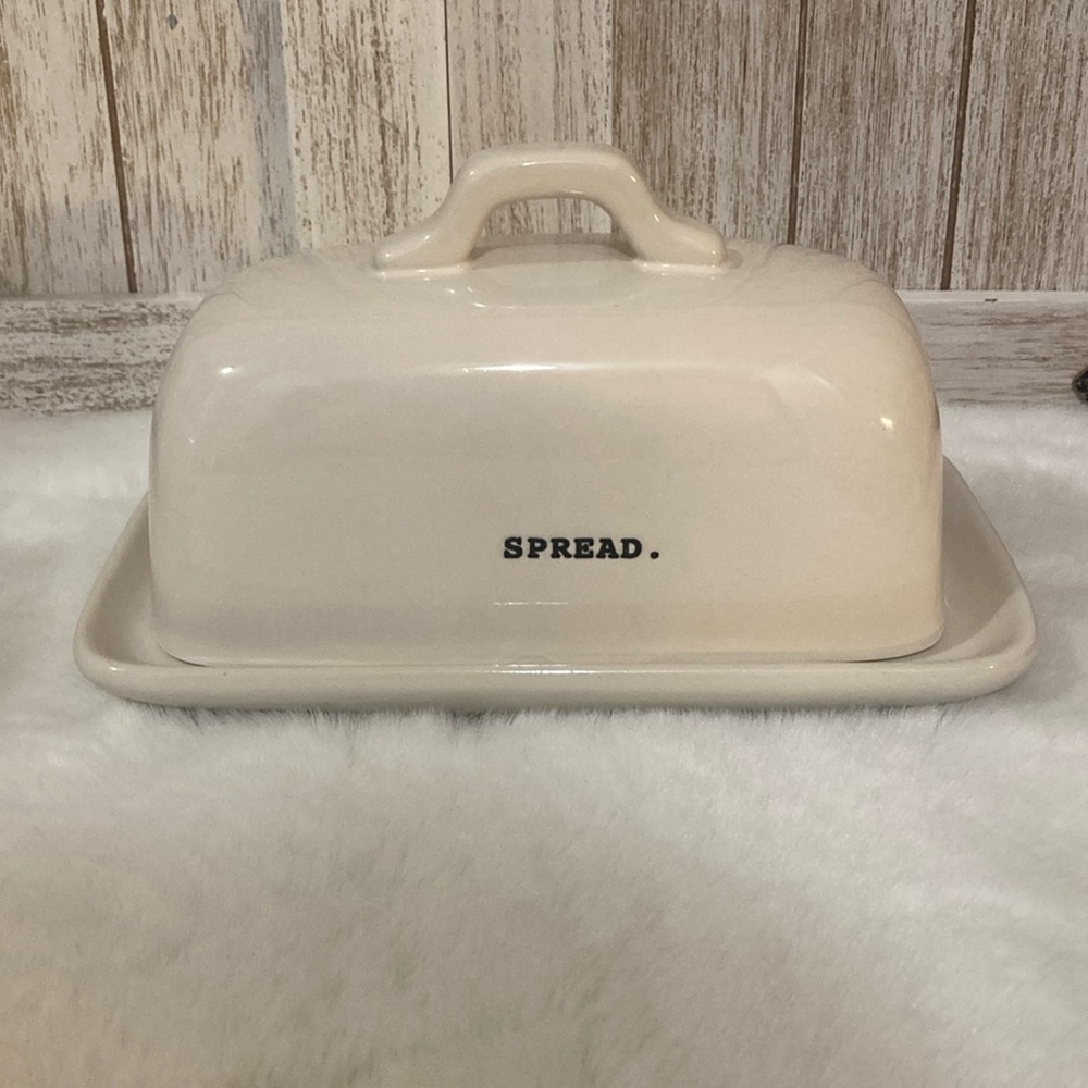 Rae Dunn Spread Butter Dish